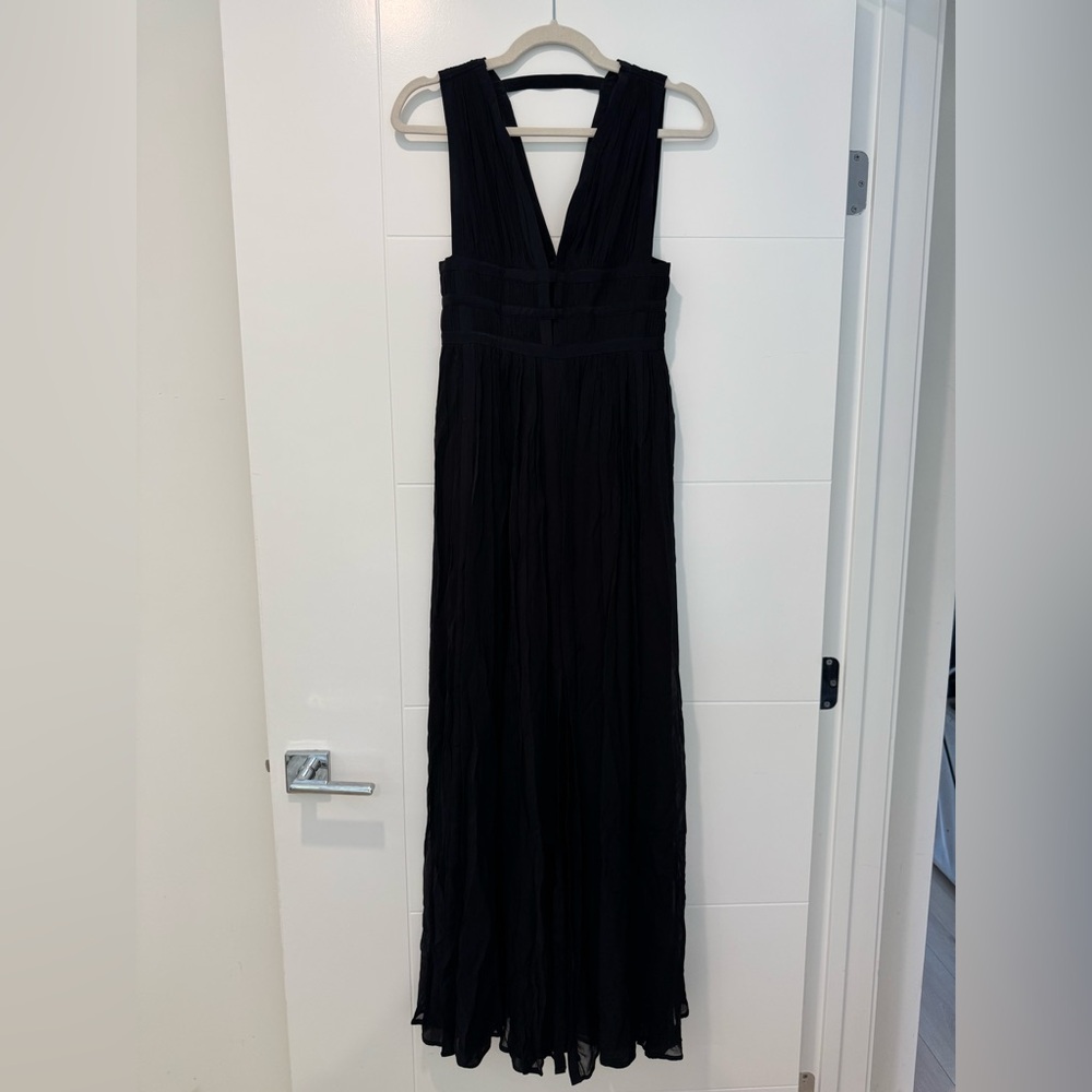 Nicole Miller Black Maxi Dress